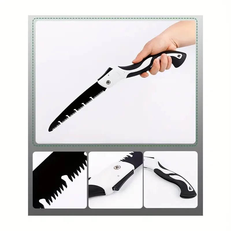 {{Camping Gear {{ Hiking Gear }} }} - {{Tac Treasure Shop }} {{ folding}} {{ handsaw }} {{saw blade }}