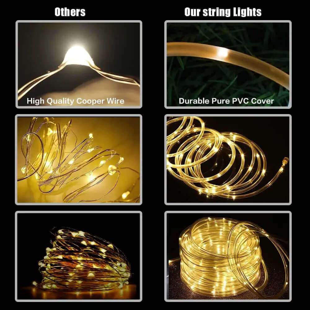 300 LED Solar Rope Light 067 26 $ light Comfort Tac Treasure Shop Tac Treasure Shop