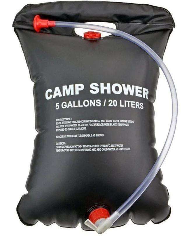 5 Gal. Portable Camping Shower Bag 030 21 $ Shower Comfort Tac Treasure Shop Tac Treasure Shop