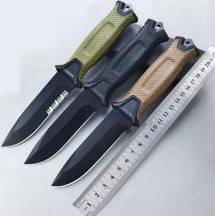 Camping Survival Knife 064 19 $ Knife Food & Cooking Tac Treasure Shop Tac Treasure Shop