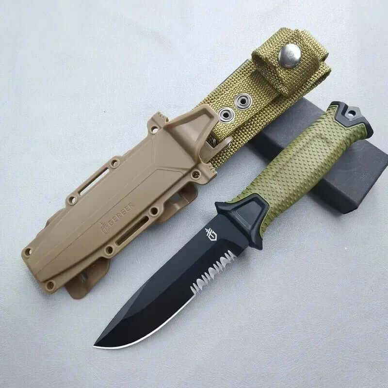 Camping Survival Knife 064 19 $ Knife Food & Cooking Tac Treasure Shop Tac Treasure Shop