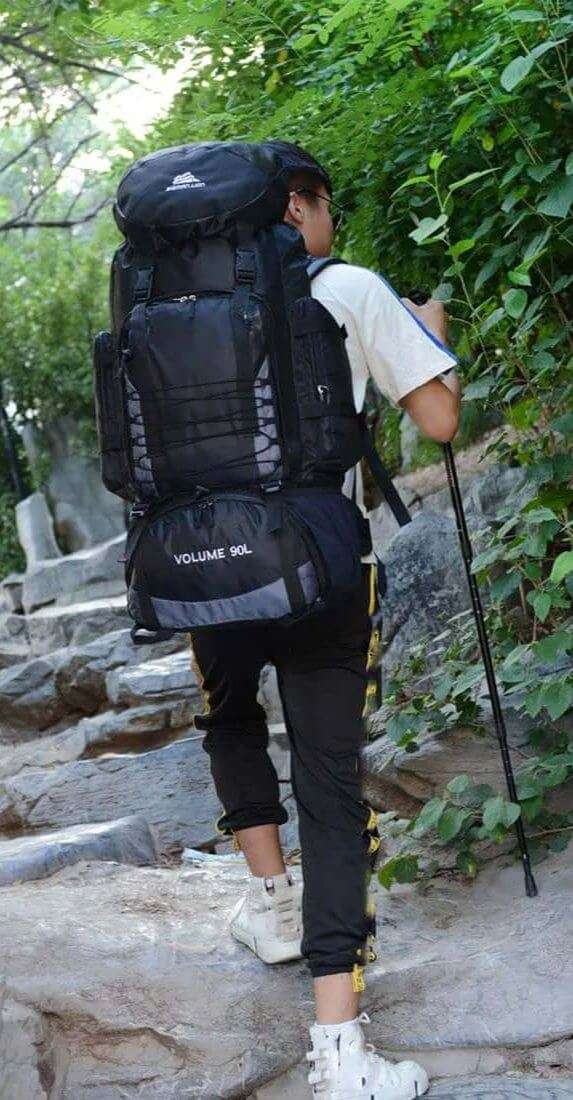 Hiking Backpack w/ Rain Cover 069 64 $ Back Pack Hiking Gear Tac Treasure Shop Tac Treasure Shop