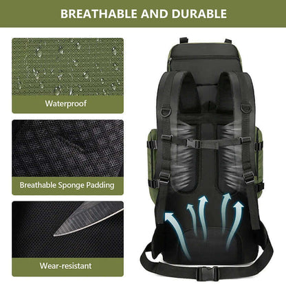 Hiking Backpack w/ Rain Cover 069 64 $ Back Pack Hiking Gear Tac Treasure Shop Tac Treasure Shop