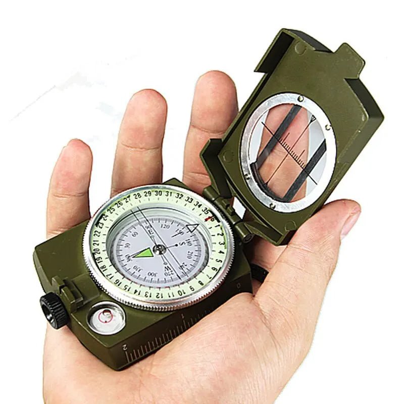 {{Camping Gear {{ Hiking Gear }} }} - {{Tac Treasure Shop }} {{ High Precision Compass }} {{ Open in palm of a hand }}