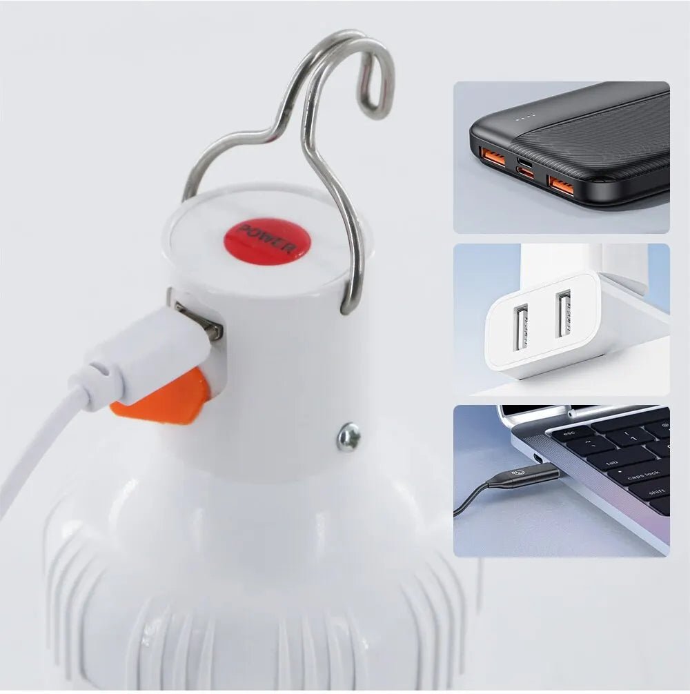 {{Camping Gear {{ Hiking Gear }} }} - {{Tac Treasure Shop }} {{ Camp Light }} {{ USB Charging Port Featured }}