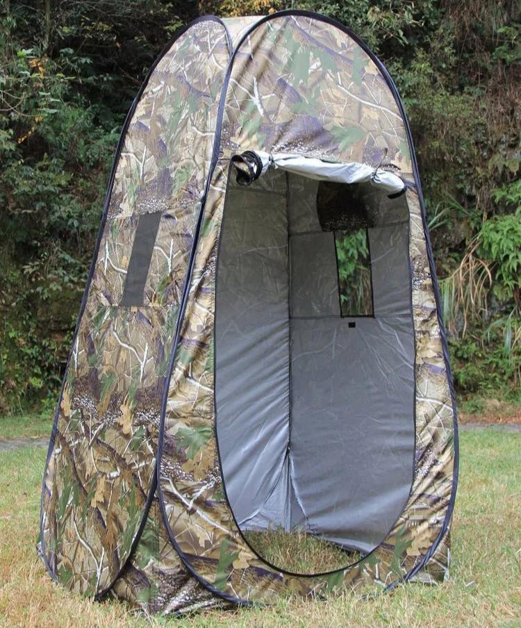 {{Camping Gear {{ Hiking Gear }} }} - {{Tac Treasure Shop }} {{ Privacy Tent }} {{ Camouflage Design  }}  {{ Door Open }}