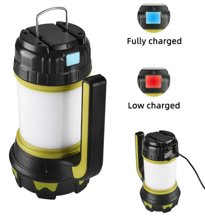 {{Camping Gear {{ Hiking Gear }} }} - {{Tac Treasure Shop }} {{ Rechargeable Flashlight }} {{ Power Indicator Lights }}