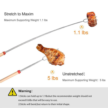 {{Camping Gear {{ Hiking Gear }} }} - {{Tac Treasure Shop }} {{ Stretched to Maxim supports 1.1 lbs Upstretched supports up to 5lbs }}